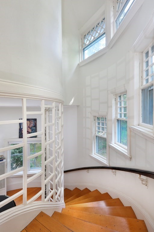 53 Brington Road Brookline, MA 02445 - Photo 7 of 12 a front view of a house with a large window