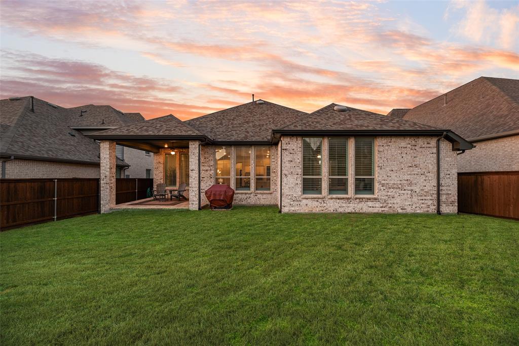 2425 Eclipse Place Celina, TX 75009 - Photo 29 of 40 a view of a house with backyard and porch