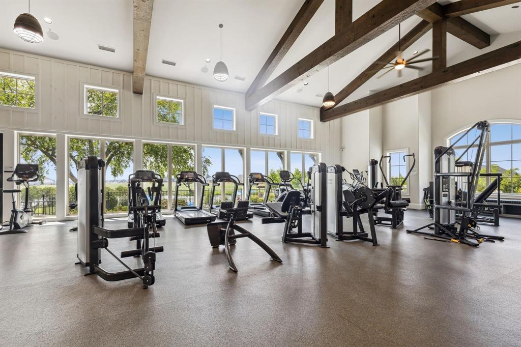 2425 Eclipse Place Celina, TX 75009 - Photo 36 of 40 a view of a room with gym equipment