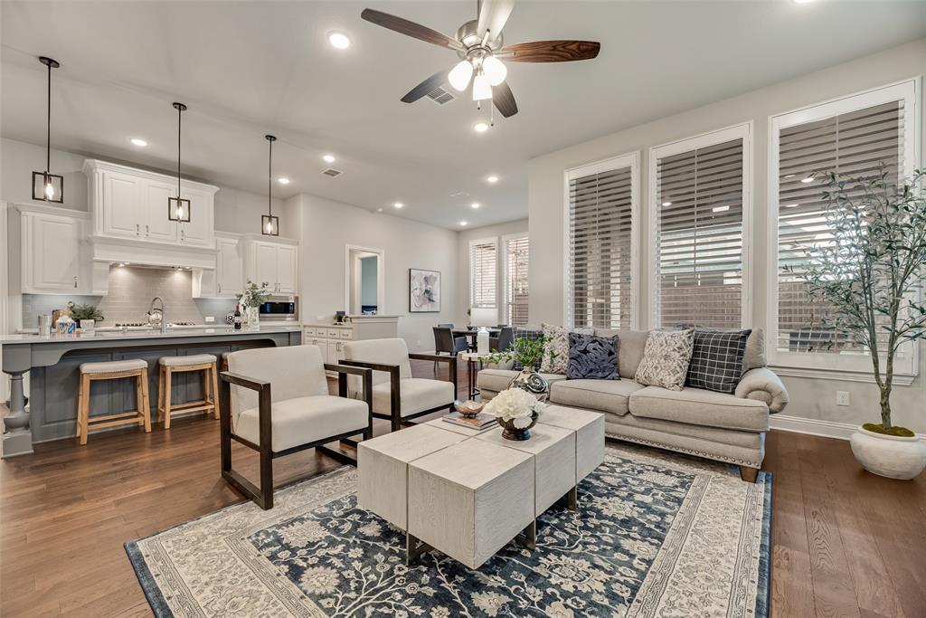 2425 Eclipse Place Celina, TX 75009 - Photo 39 of 40 a living room with furniture and a large window