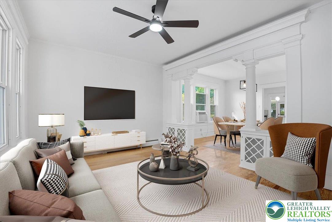 170 South Church Street Nazareth, PA 18064 - Photo 2 of 23 a living room with furniture a rug and a window