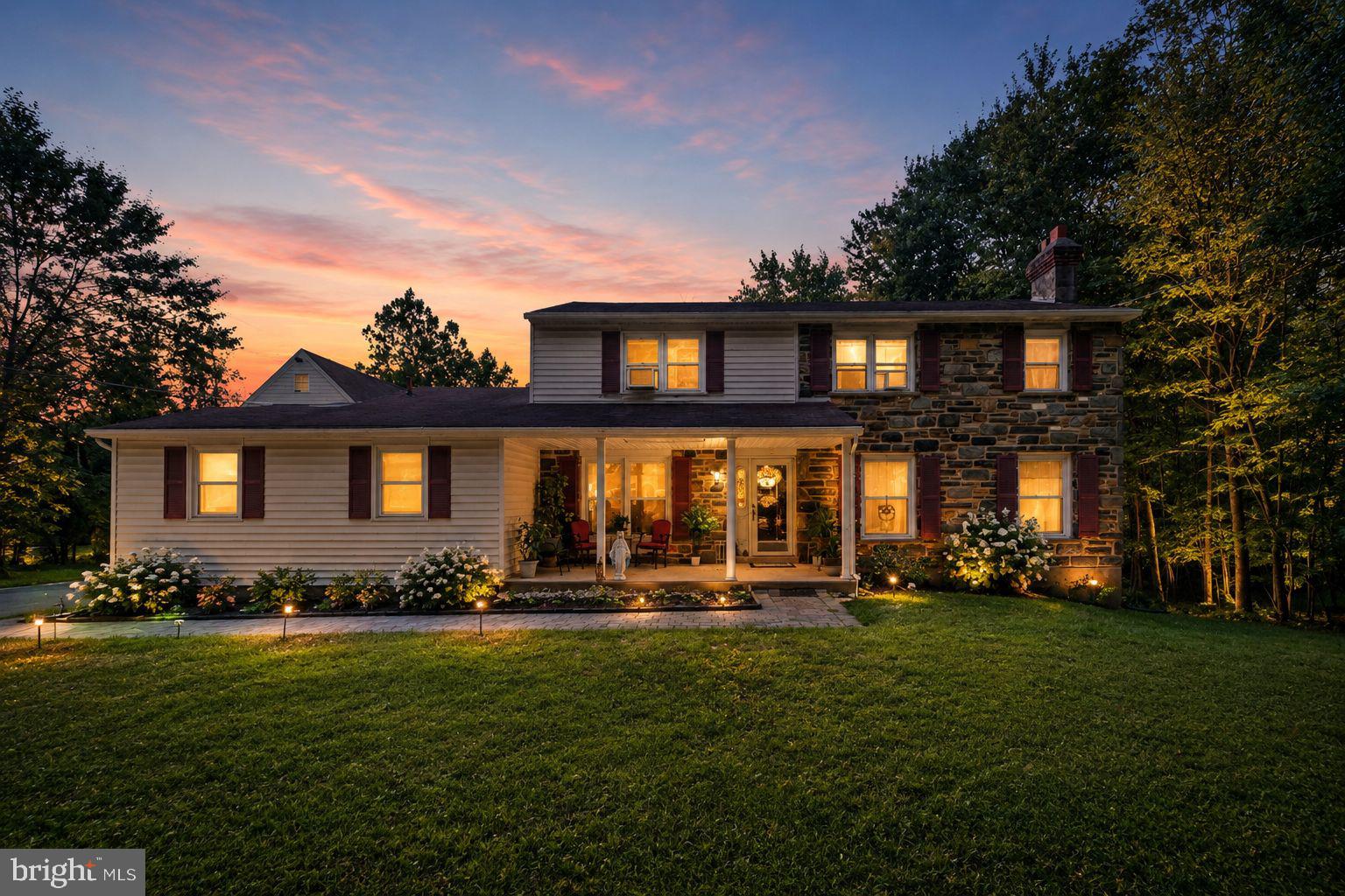 630 Mt Alverno Road Media, PA 19063 - Photo 1 of 47 virtually enhanced for dusk effect