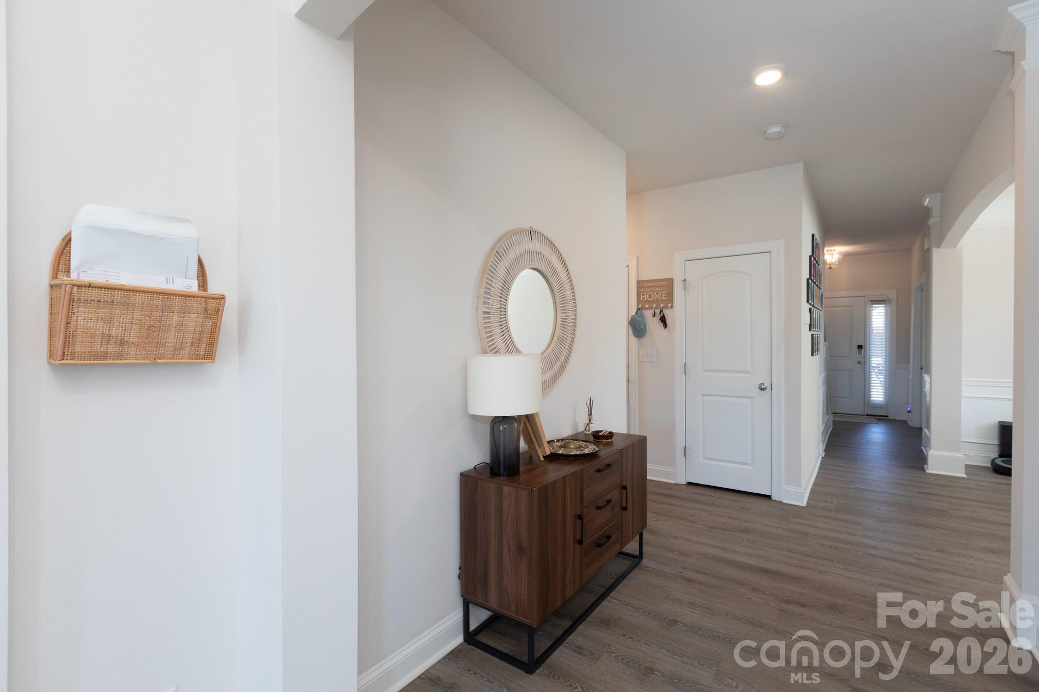 5415 Haystack Avenue Indian Land, SC 29707 - Photo 13 of 44 a view of a hallway with wooden floor