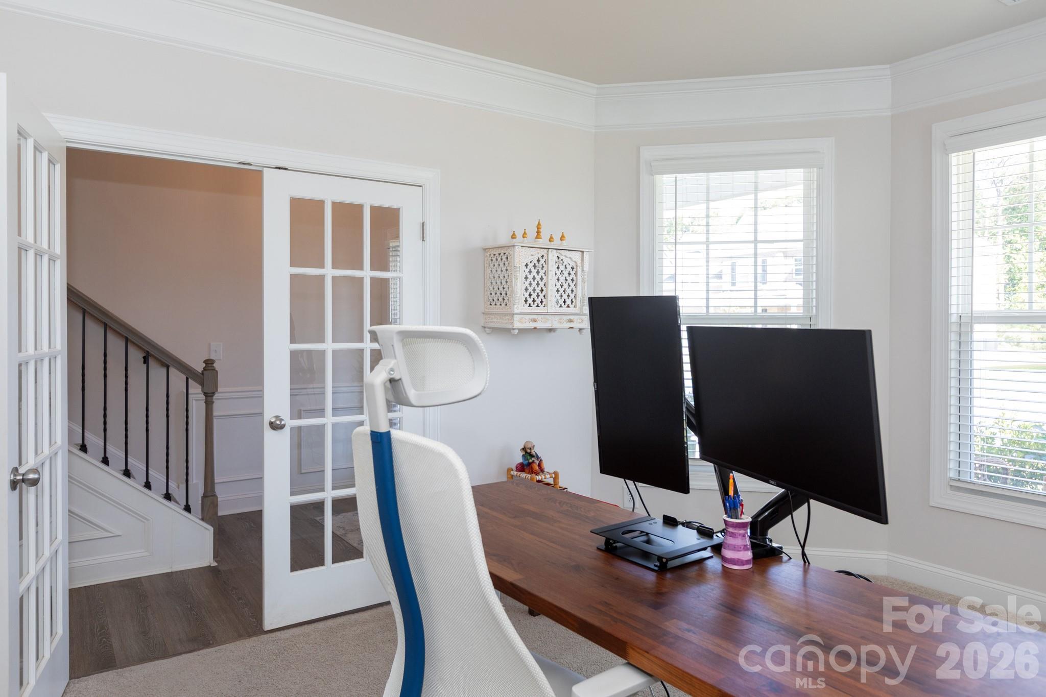5415 Haystack Avenue Indian Land, SC 29707 - Photo 18 of 44 a view of a workspace with furniture and a window