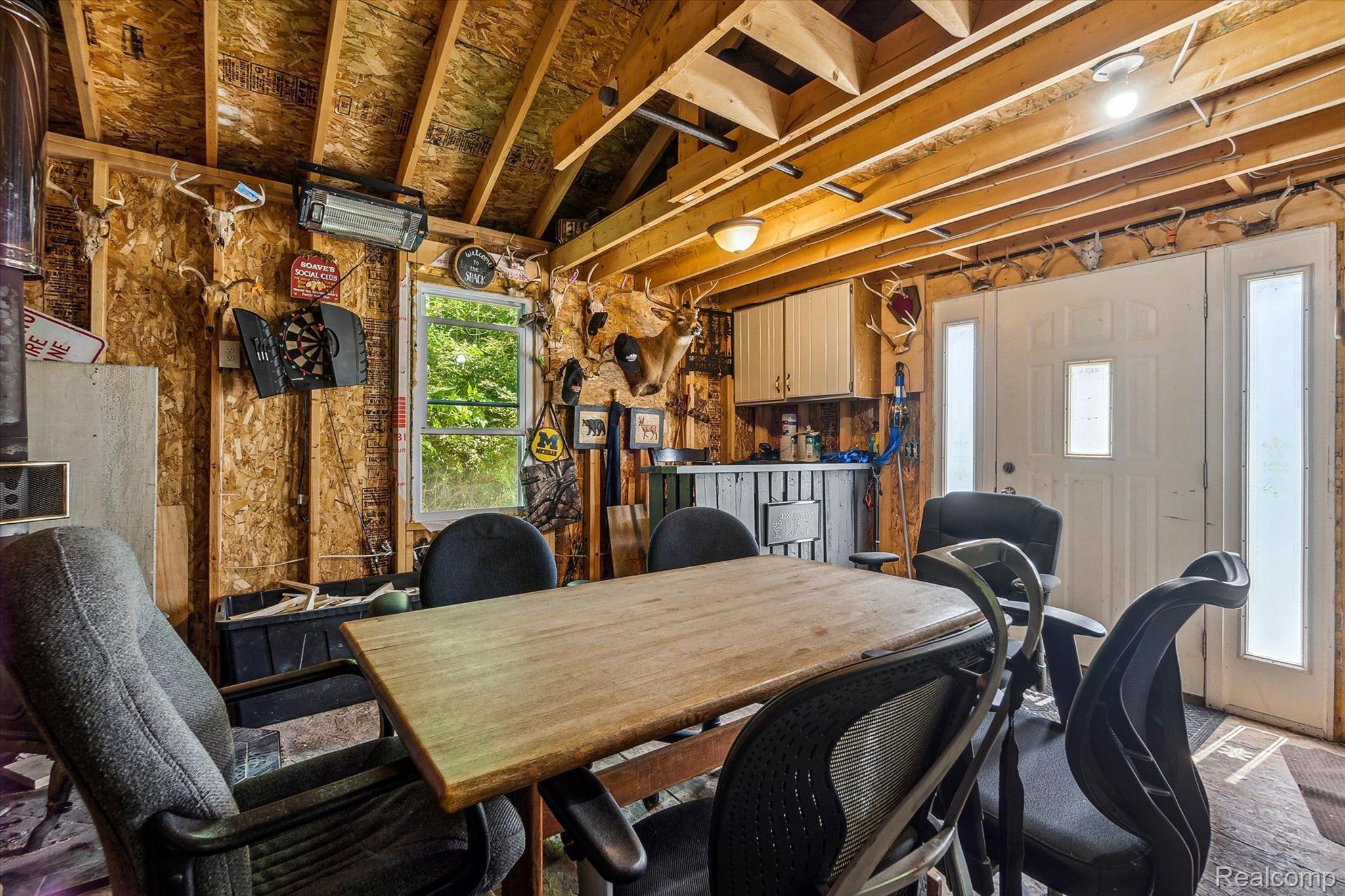 5809 East Allen Road Howell, MI 48855 - Photo 37 of 62 Hunting shack interior