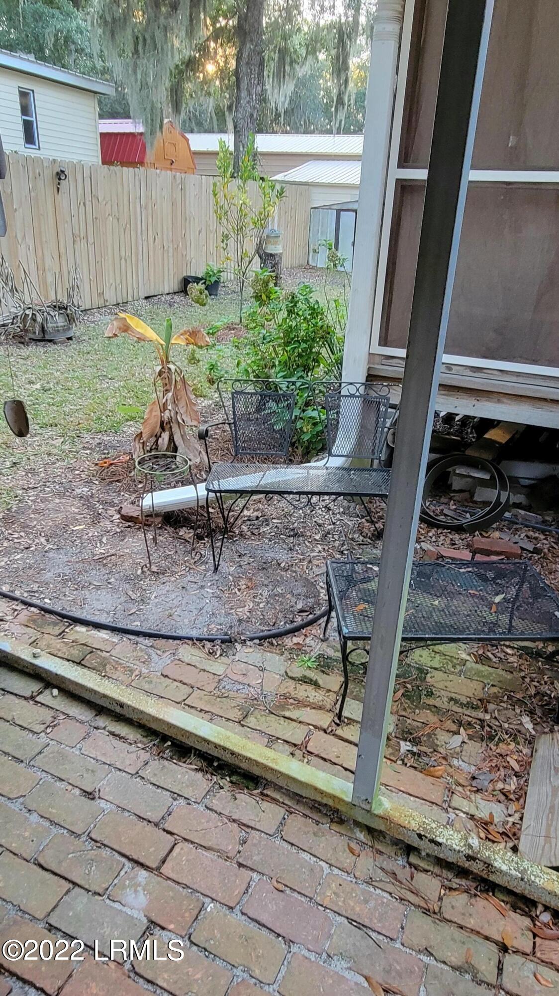 11 Triangle Road St. Helena Island, SC 29920 - Photo 18 of 21 Backyard