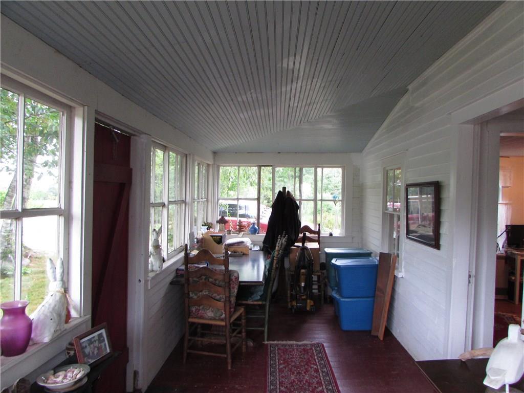642 The Shore Road Castine, ME 04421 - Photo 15 of 23 Sun porch with bead board ceiling...