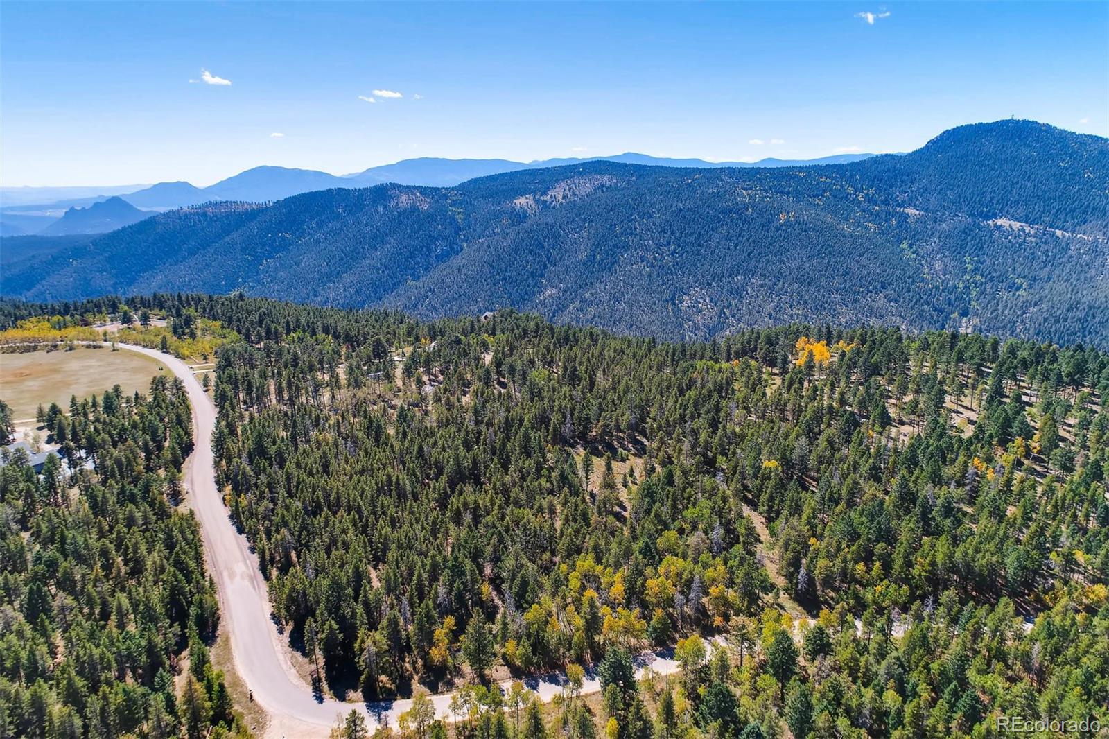 12171 South Ridge Road Conifer, CO 80433 - Photo 10 of 11 a view of a mountain