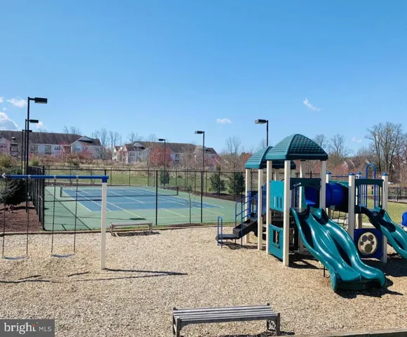 a building view with a garden space