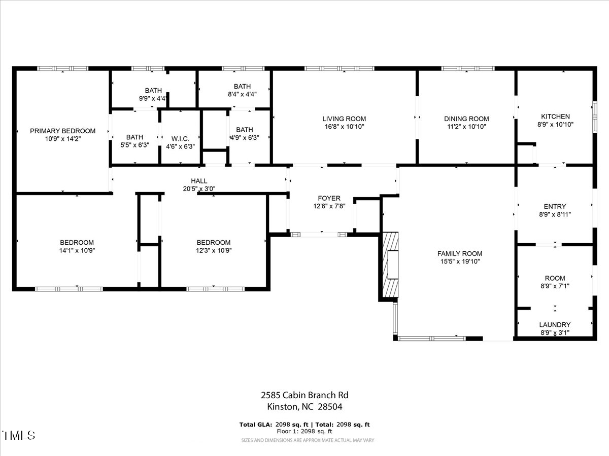 2585 Cabin Branch Road Kinston, NC 28504 - Photo 43 of 44