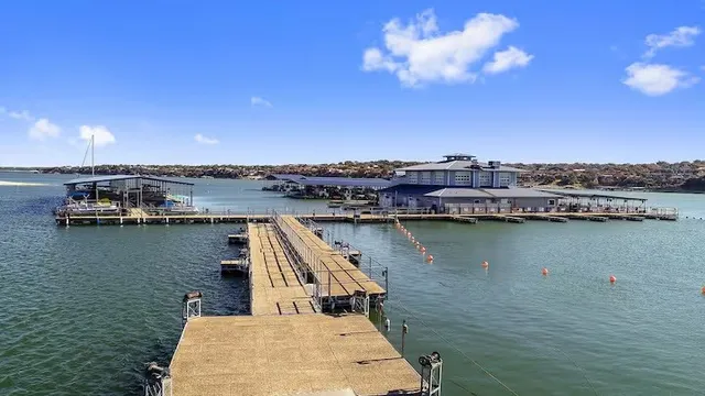 a view of a lake with a lake
