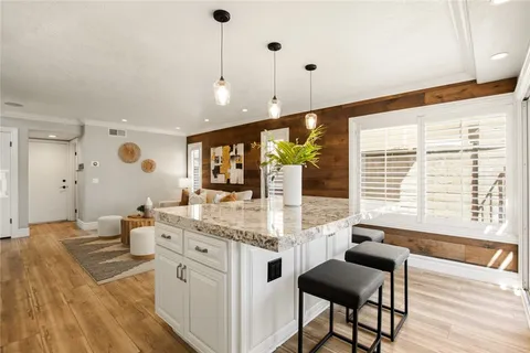 a very nice looking room with a large window