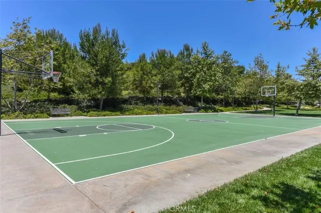 a view of a backyard with a garden