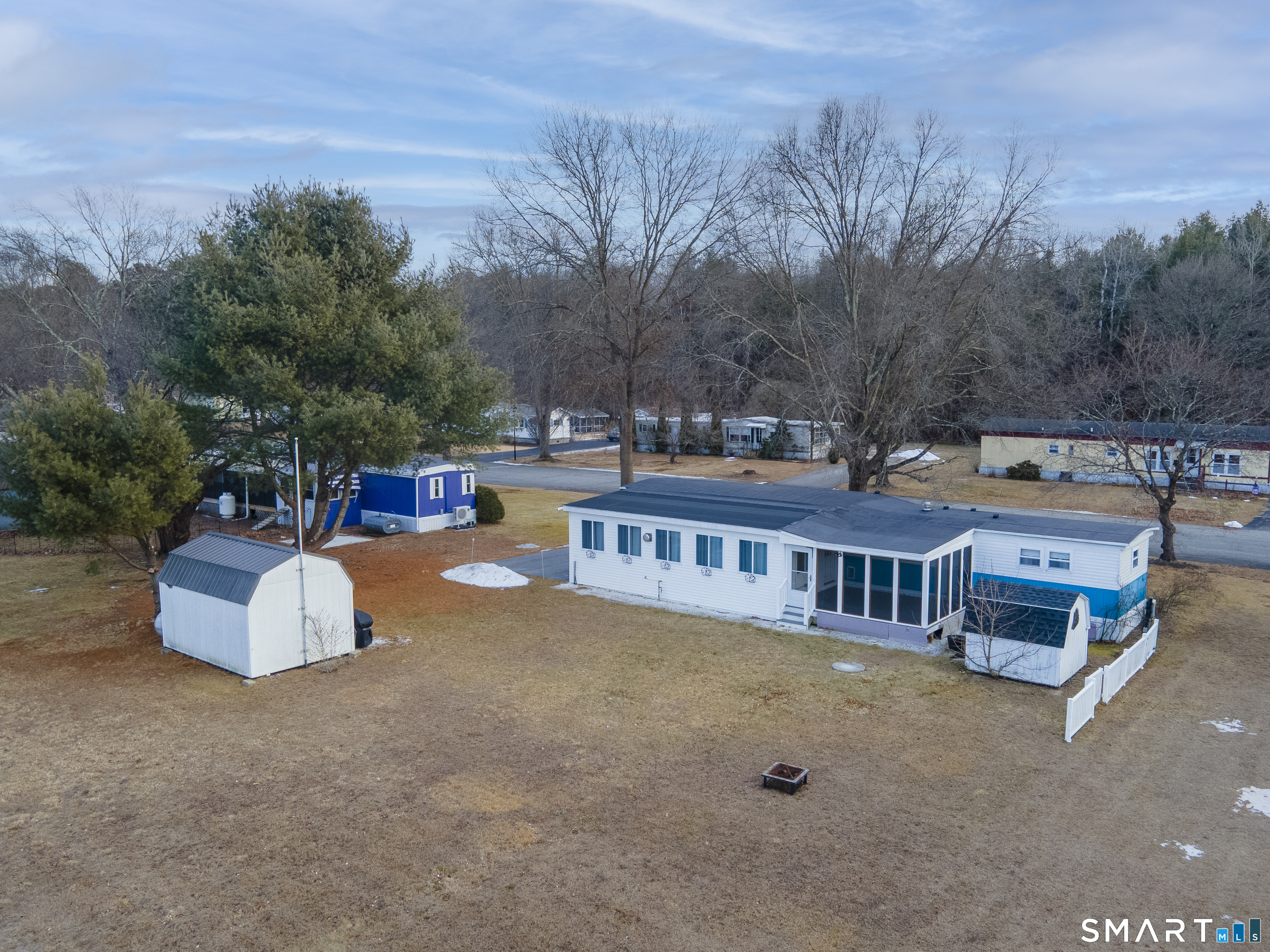 67 Breezy Lane Thompson, CT 06262 - Photo 28 of 30 a view of a house with roof and sitting area