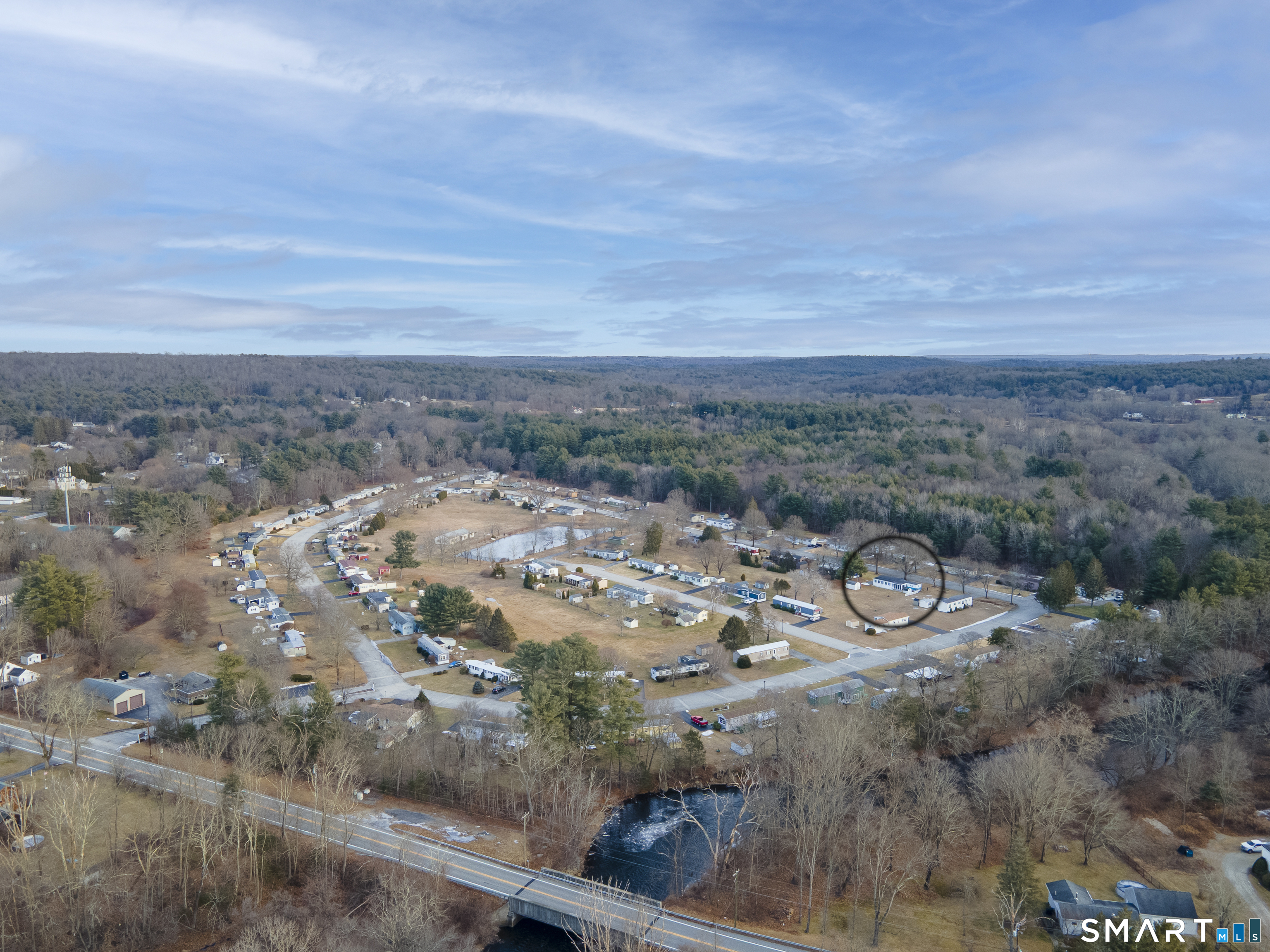 67 Breezy Lane Thompson, CT 06262 - Photo 30 of 30 an aerial view of a house with trees