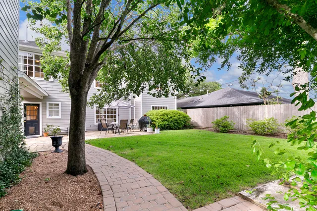 a view of livingroom with hardwood floor and a ceiling fan