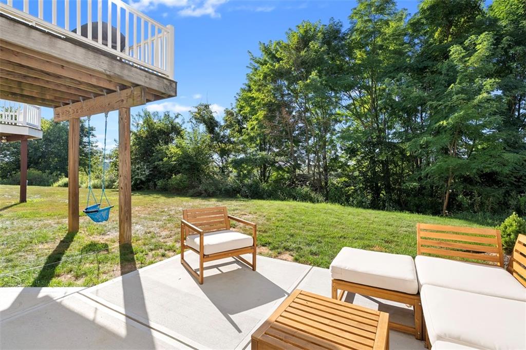 2284 Flint Drive Washington, PA 15301 - Photo 28 of 28 a view of a patio with chairs and a yard