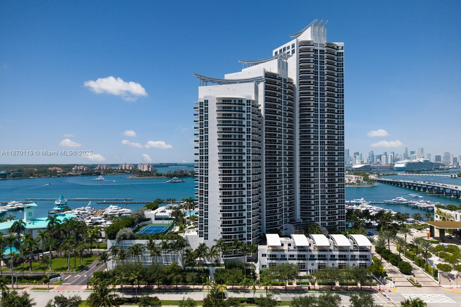 400 Alton Road, Unit TH1A Miami Beach, FL 33139 - Photo 36 of 45 a view of a city with tall buildings