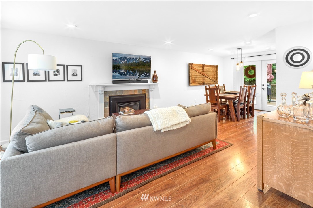 3853 Magrath Road Bellingham, WA 98226 - Photo 5 of 40 a living room with furniture and a fireplace