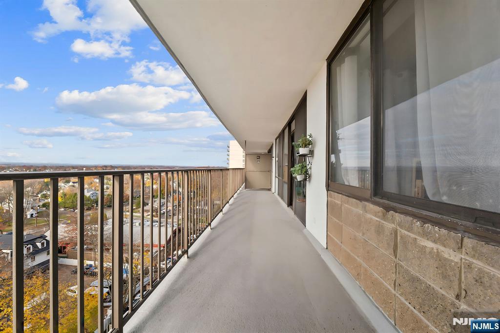 277 Prospect Avenue, Unit 11H Hackensack, NJ 07601 - Photo 12 of 23 a view of a balcony