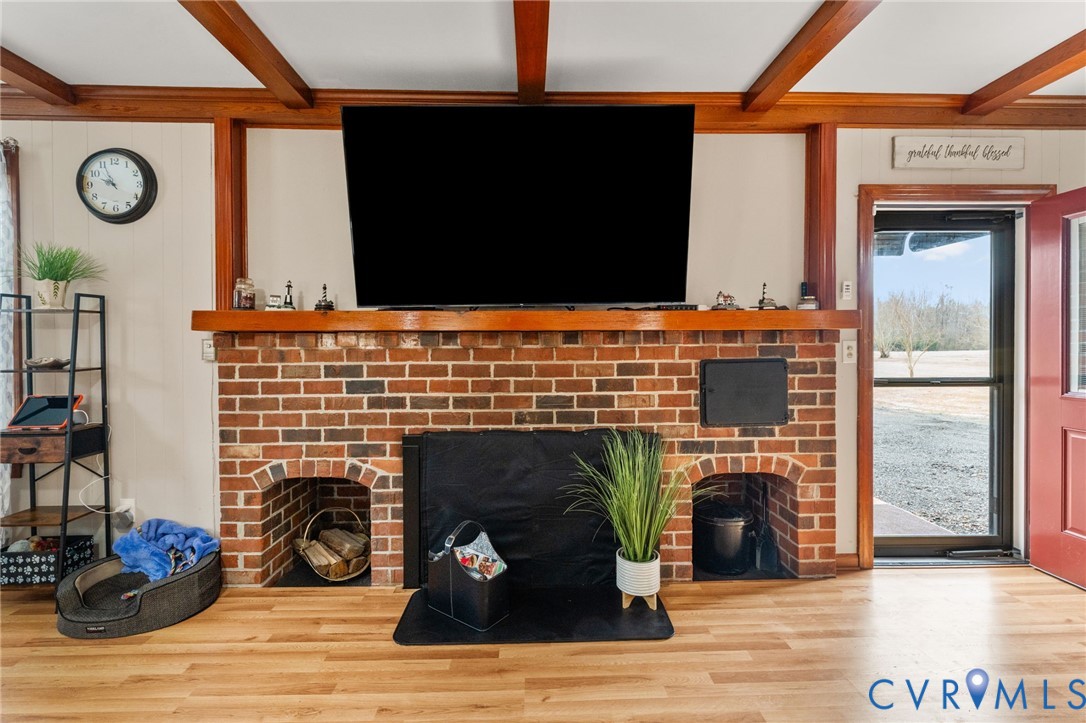 8674 Mary Ball Road Lancaster, VA 22503 - Photo 15 of 38 a view of fireplace with furniture