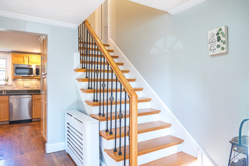 6 Ralph Road Marblehead, MA 01945 - Photo 9 of 29 a view of entryway with wooden floor
