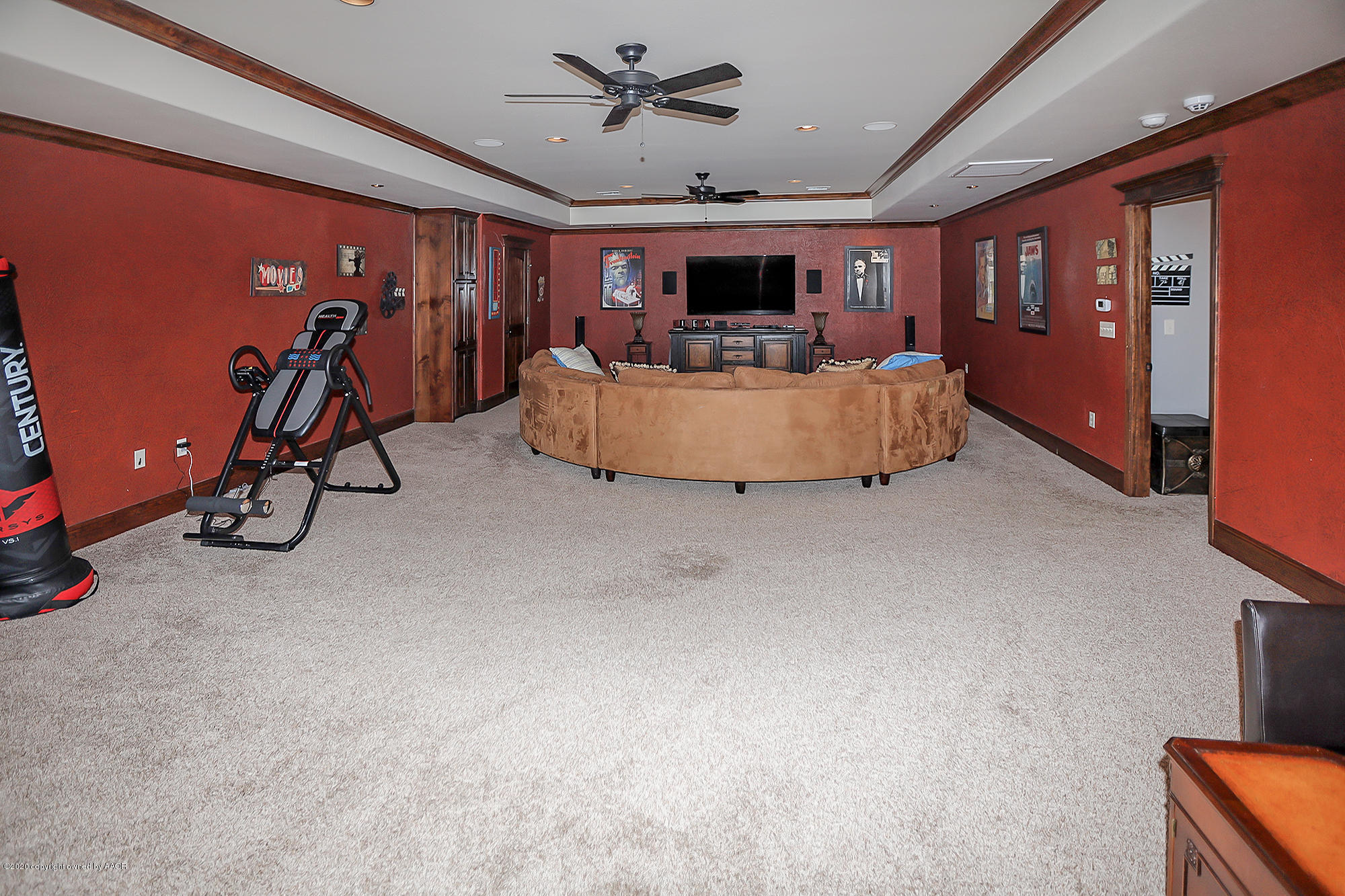 20011 Chaparral Road Canyon, TX 79015 - Photo 35 of 52 Theater Game Room