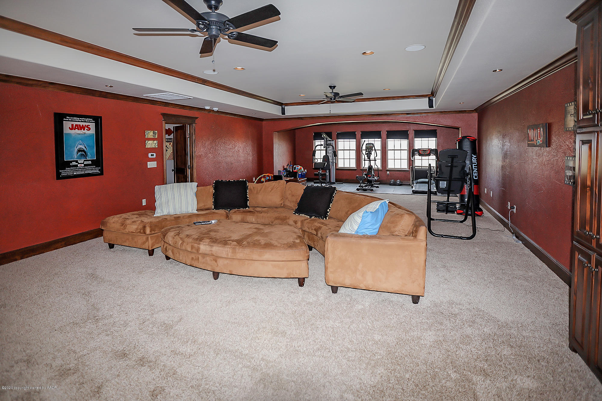 20011 Chaparral Road Canyon, TX 79015 - Photo 36 of 52 Theater Game Room