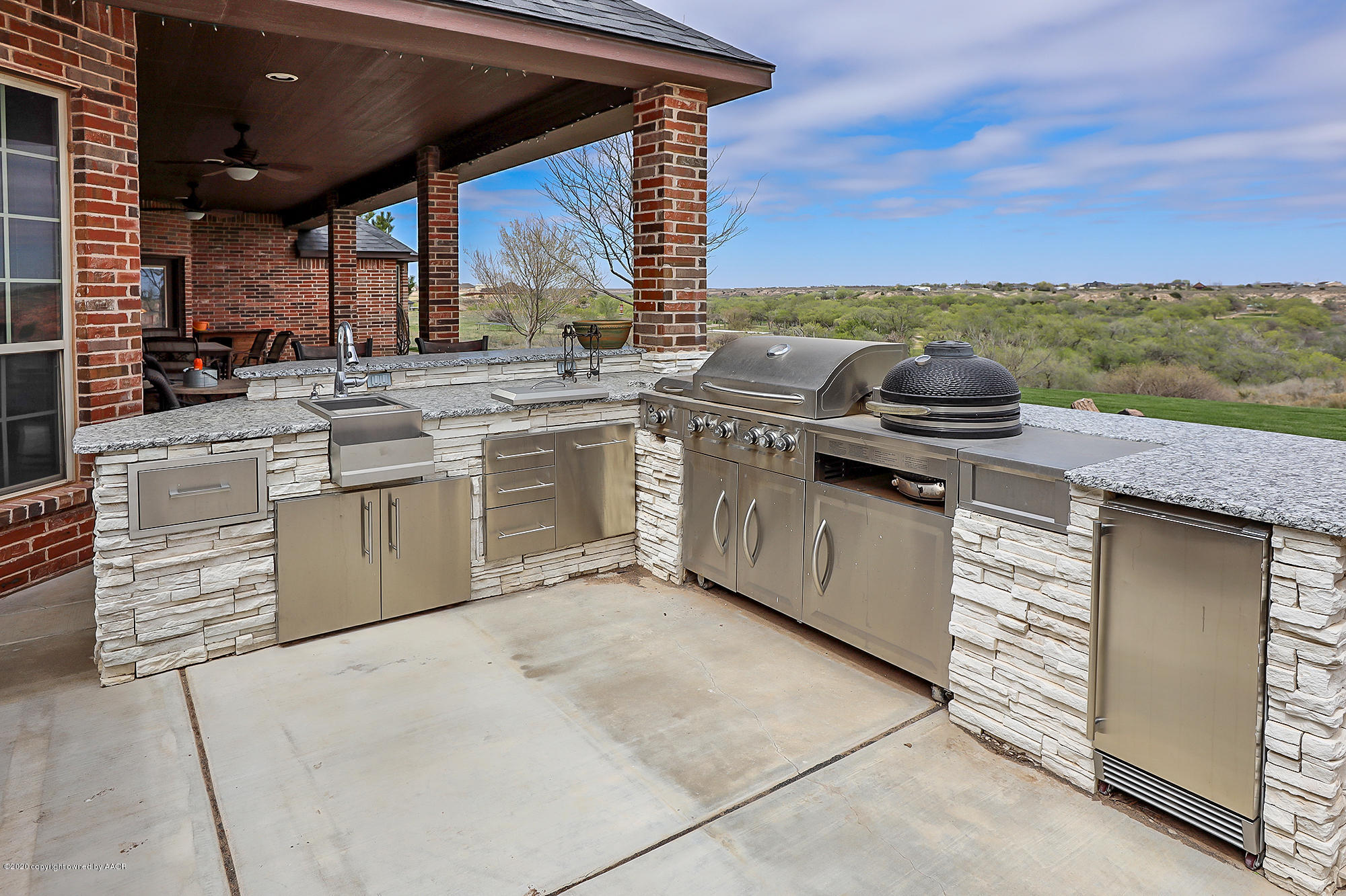 20011 Chaparral Road Canyon, TX 79015 - Photo 45 of 52 Back Patio Outdoor Kitchen