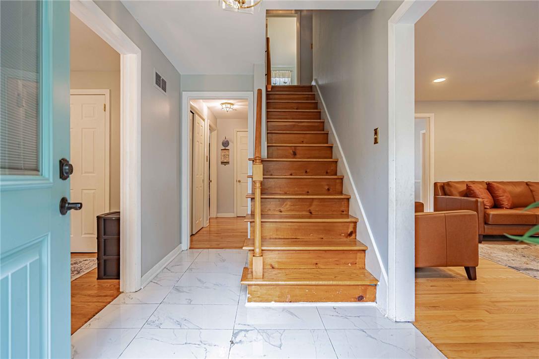 285 Bridle Path Road Bethlehem, PA 18017 - Photo 5 of 54 a view of entryway and hall with wooden floor