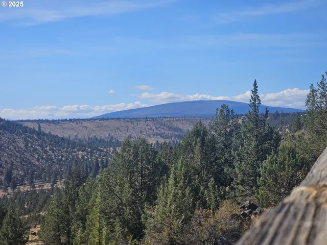 a view of a lake with a mountain in the background
