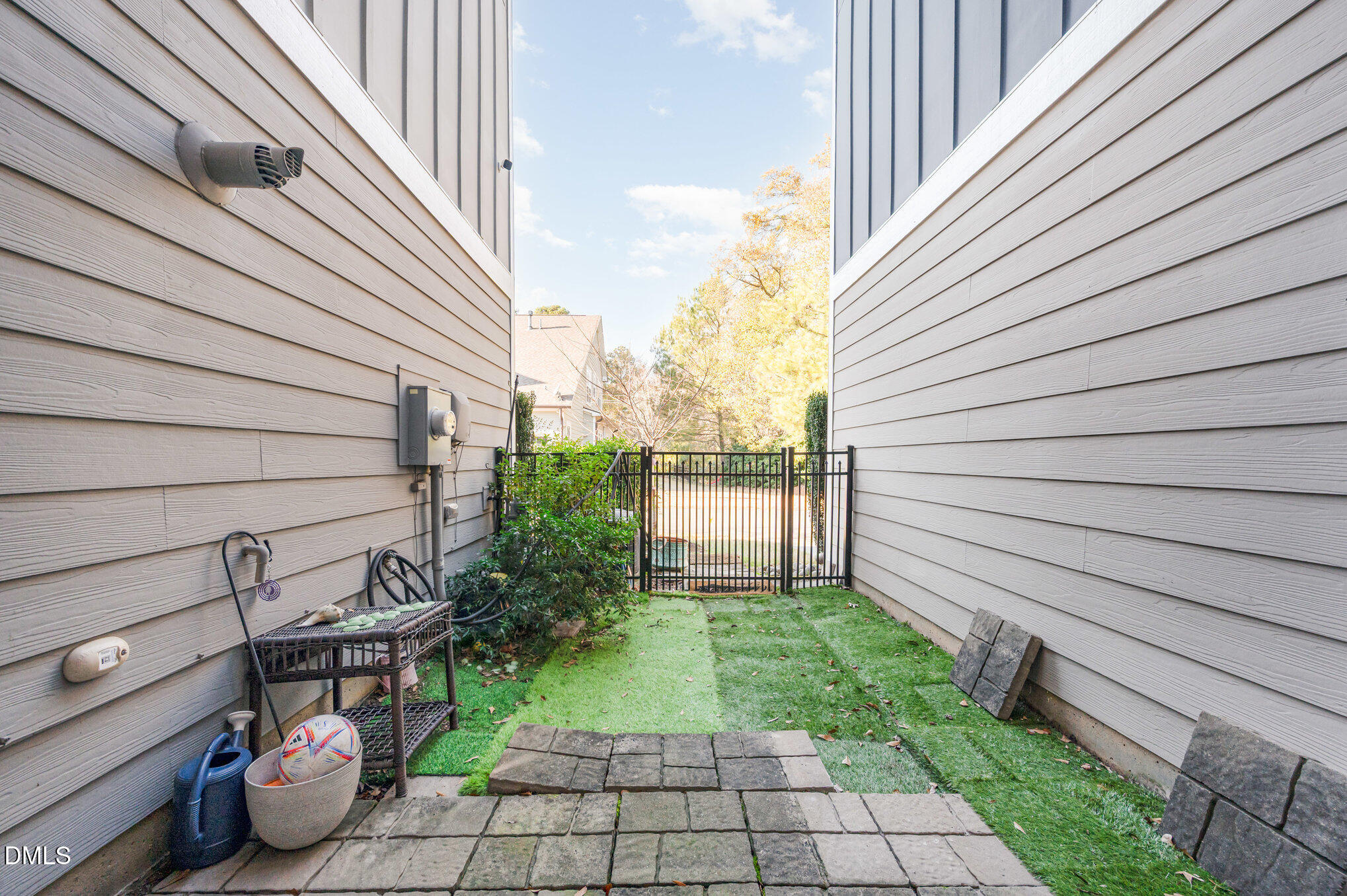 708 Fallon Grove Way Raleigh, NC 27608 - Photo 23 of 27 a view of a backyard with plants