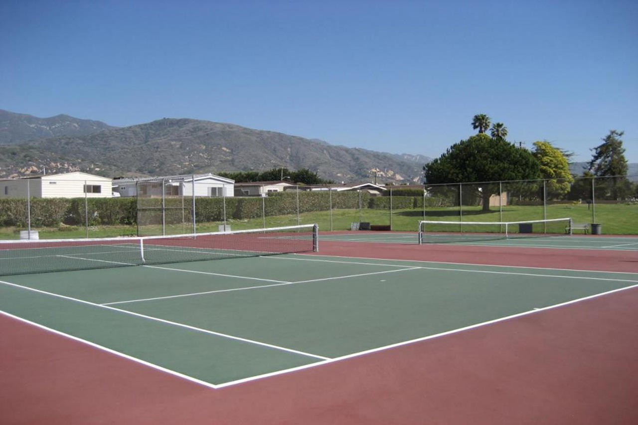 3950 Via Real, Unit SPC 256 Carpinteria, CA 93013 - Photo 13 of 25 a view of tennis court