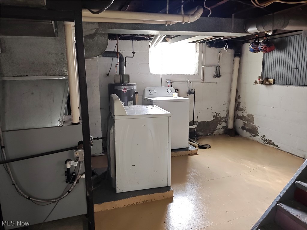 5213 Reed Avenue Ashtabula, OH 44004 - Photo 34 of 35 Below grade area with gas water heater