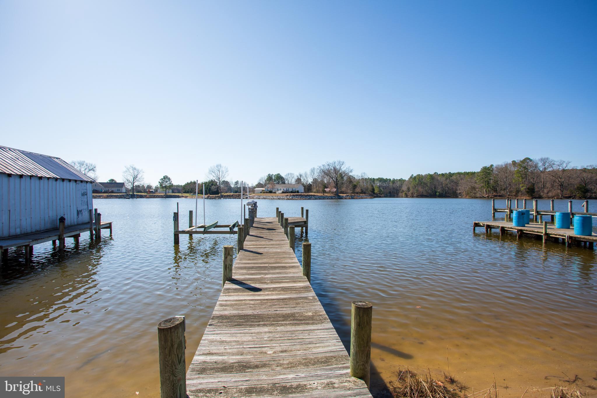 706 Travelers Rest Road Hague, VA 22469 - Photo 28 of 40 Dock with a convenient boat lift