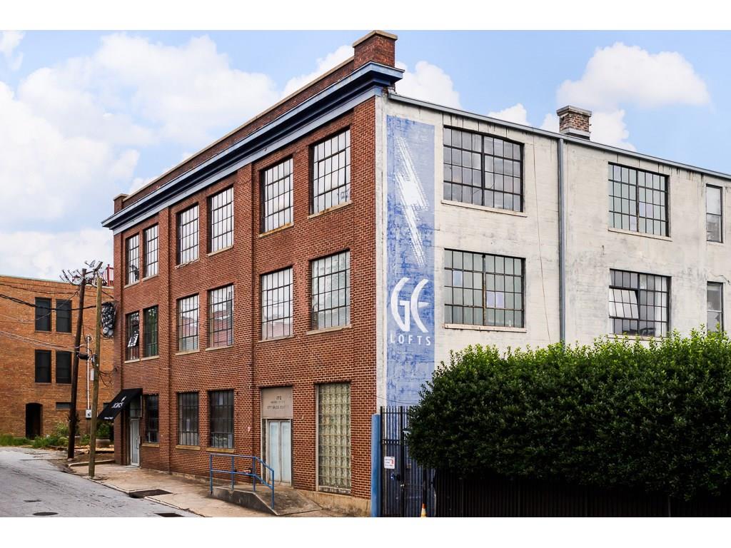 172 Haynes Street Southwest, Unit 309 Atlanta, GA 30313 - Photo 1 of 1 Historic General Electric building in Castleberry Hills; built in 1920, converted to lofts in 1996.