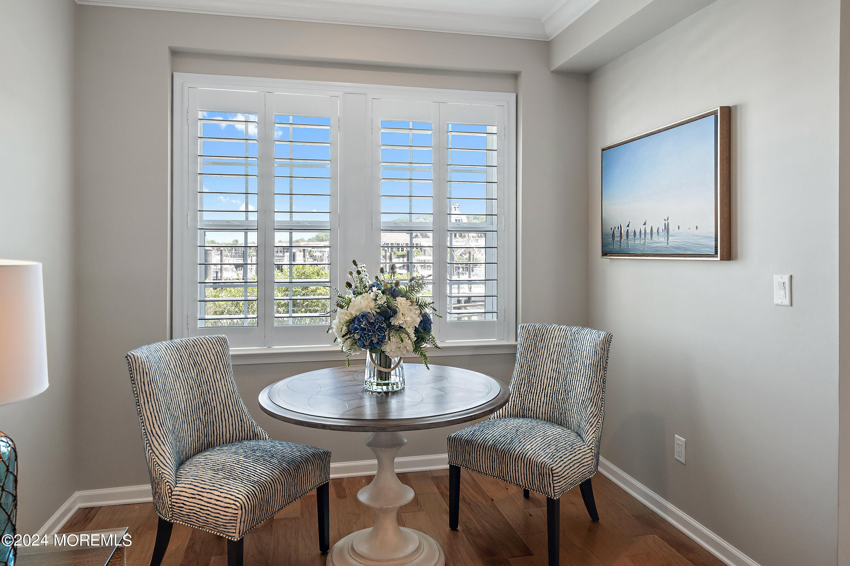 8 Lighthouse Point Road, Unit 703 Highlands, NJ 07732 - Photo 38 of 43 a dining room with furniture and window