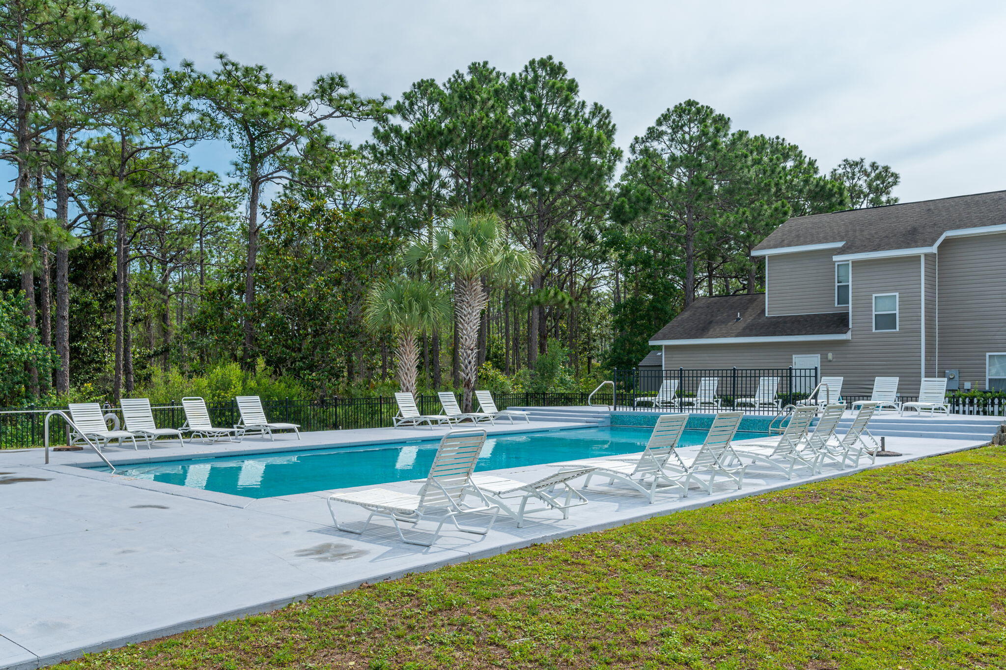 114 Enchanted Way Santa Rosa Beach, FL 32459 - Photo 32 of 33 a house view with a garden space