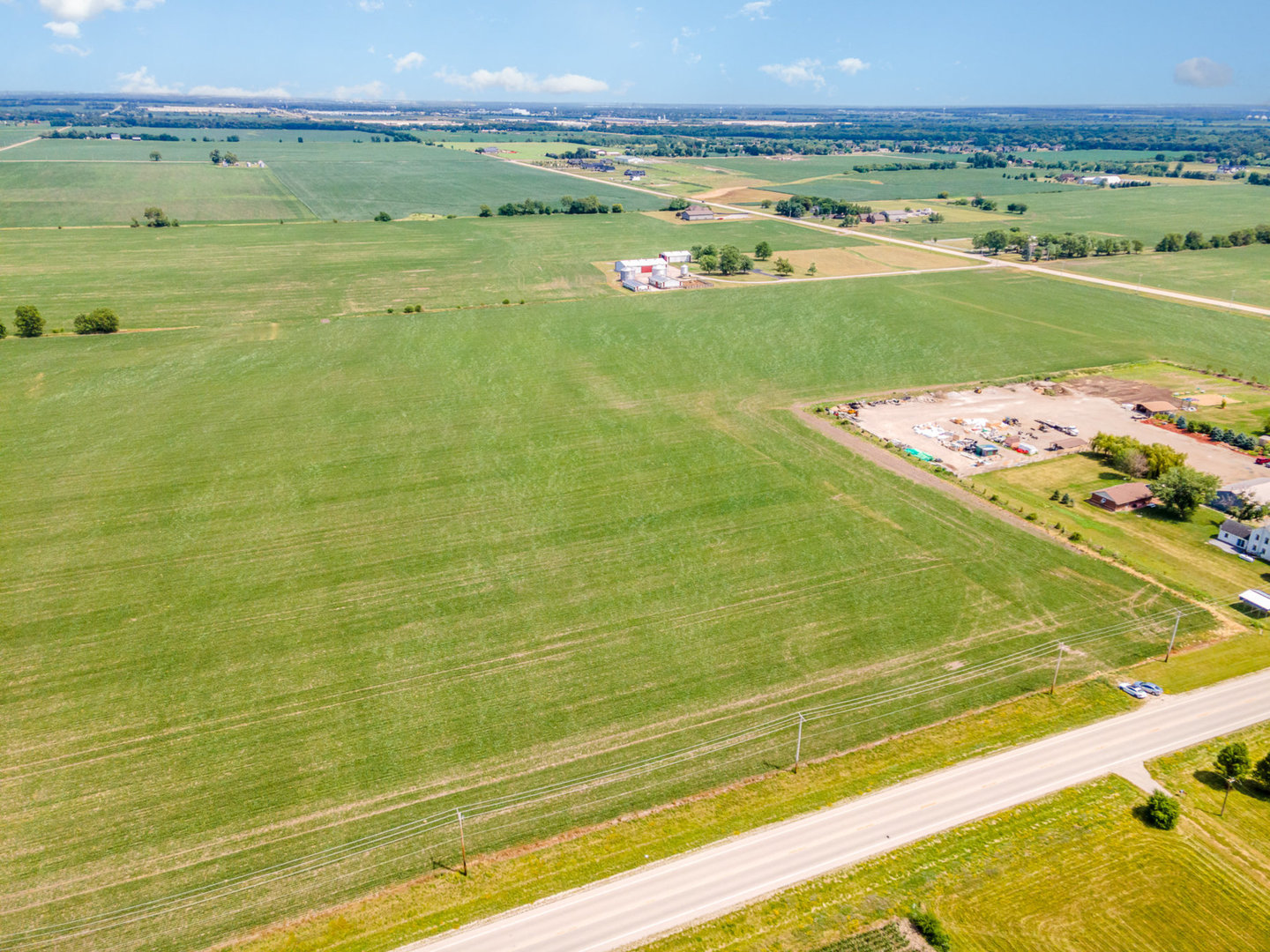 5-acres Grove Road Minooka, IL 60447 - Photo 6 of 9 a view of an outdoor space and a lake view