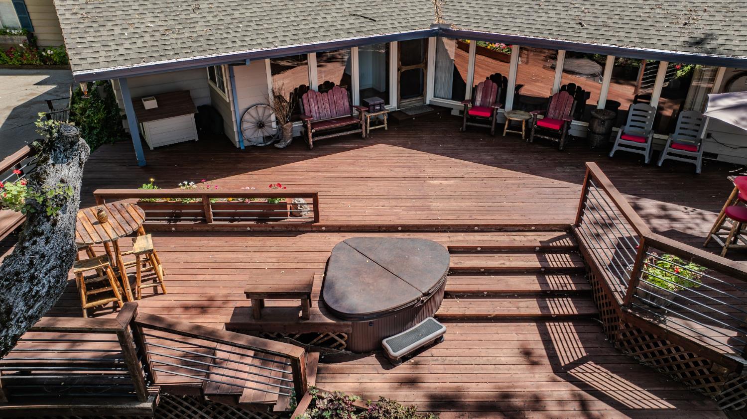 19630 Charleston Road Volcano, CA 95689 - Photo 56 of 70 a view of a chairs and table in the patio