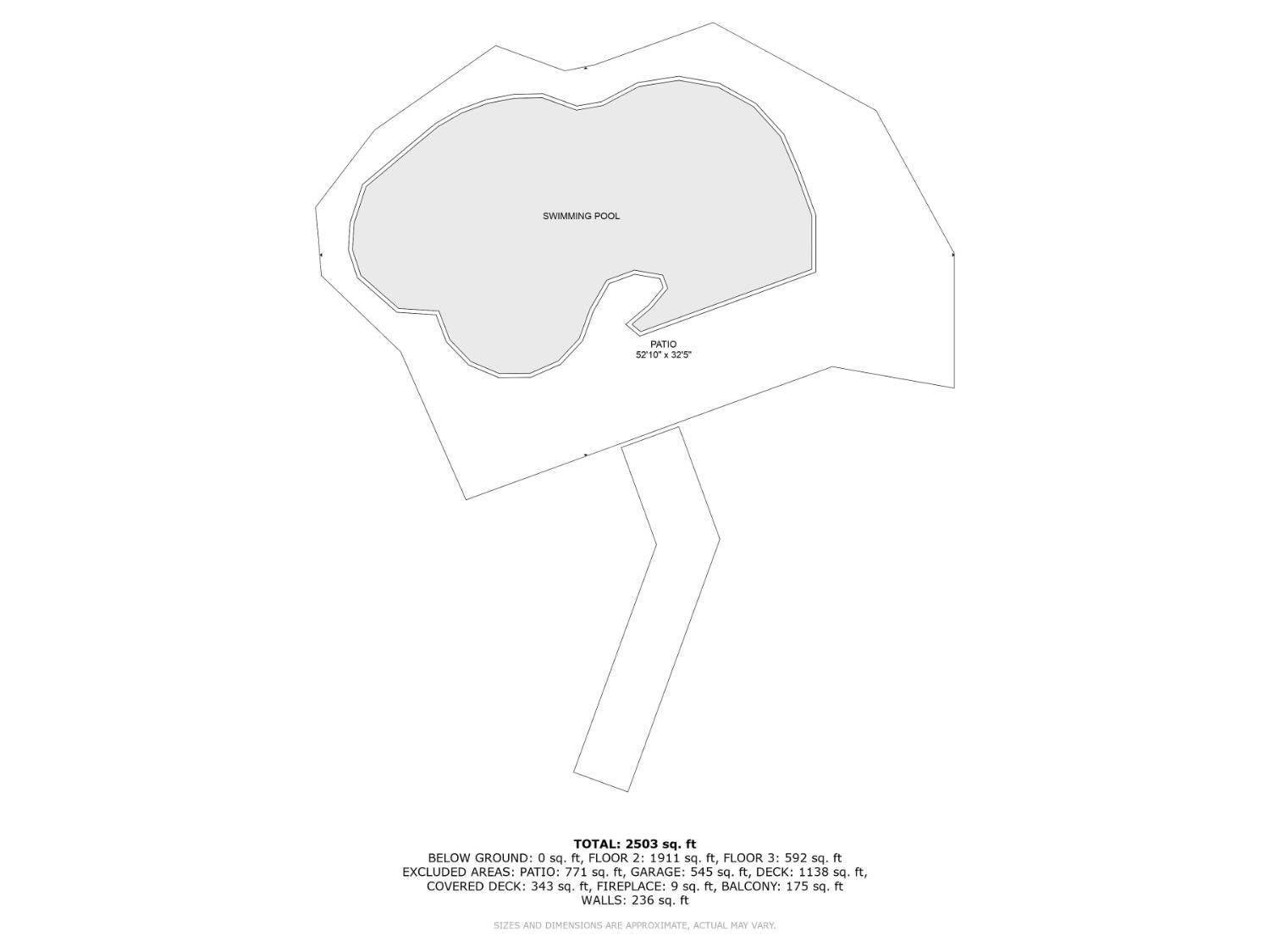 19630 Charleston Road Volcano, CA 95689 - Photo 60 of 70 a picture of a floor plan in a white house