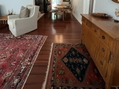 3705 Grayson Lane Austin, TX 78722 - Photo 5 of 17 a living room with couches and a rug