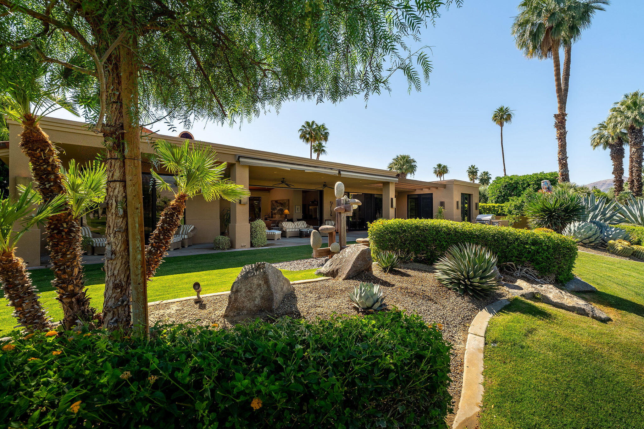 37551 Thompson Road Rancho Mirage, CA 92270 - Photo 41 of 48 Rear of property
