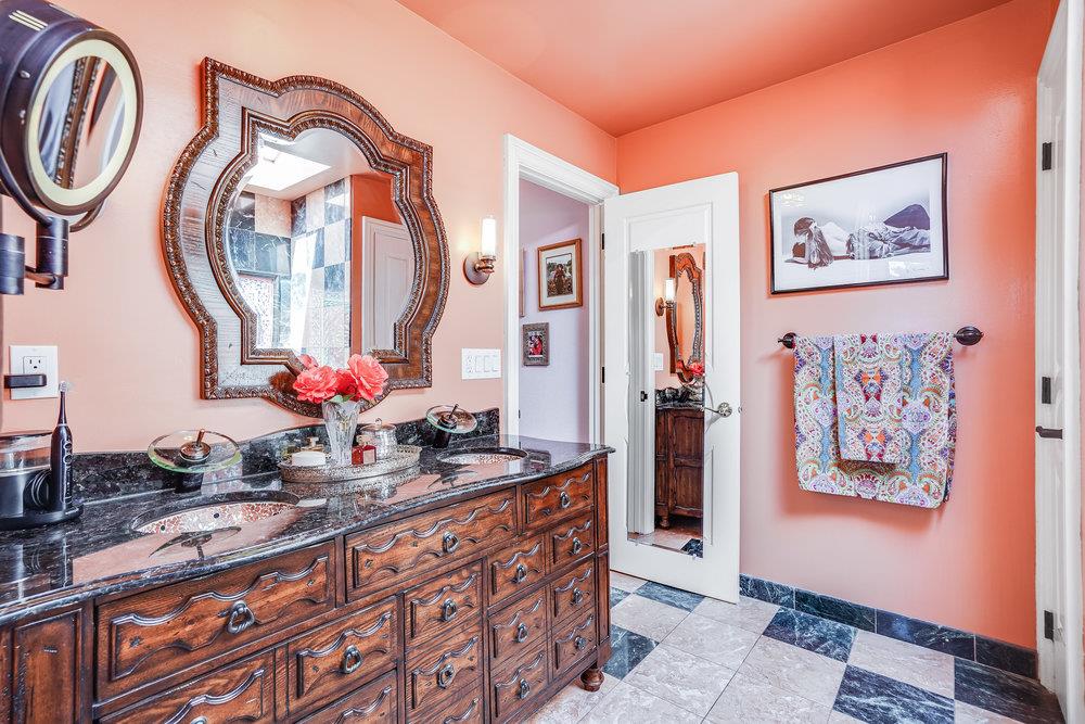 1893 Anthony Court Mountain View, CA 94040 - Photo 24 of 38 a bathroom with a sink mirror and a shower