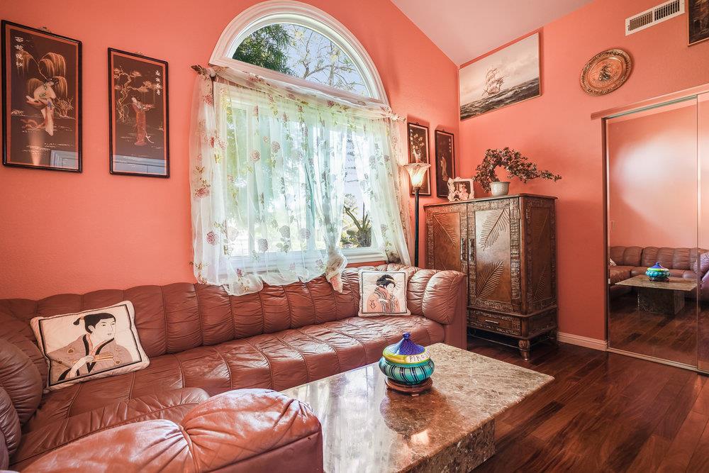 1893 Anthony Court Mountain View, CA 94040 - Photo 5 of 38 a living room with furniture and wooden floor