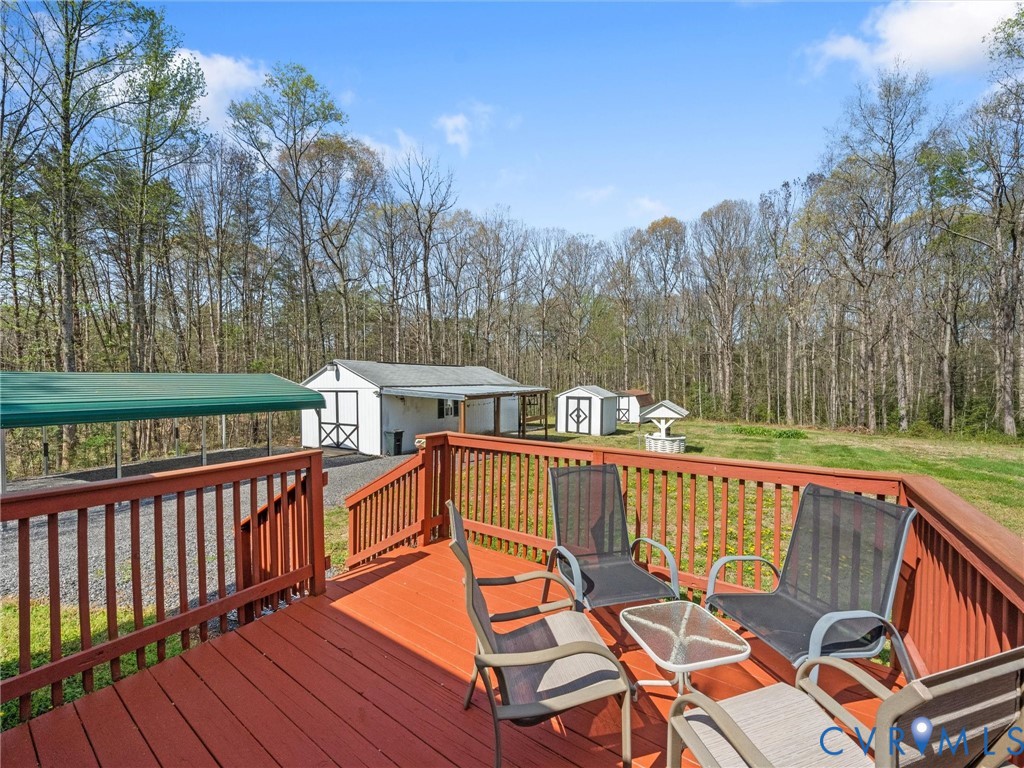 14181 Hopeful Road Montpelier, VA 23192 - Photo 23 of 39 The Rear Deck measures 12x12! You can relax, grill