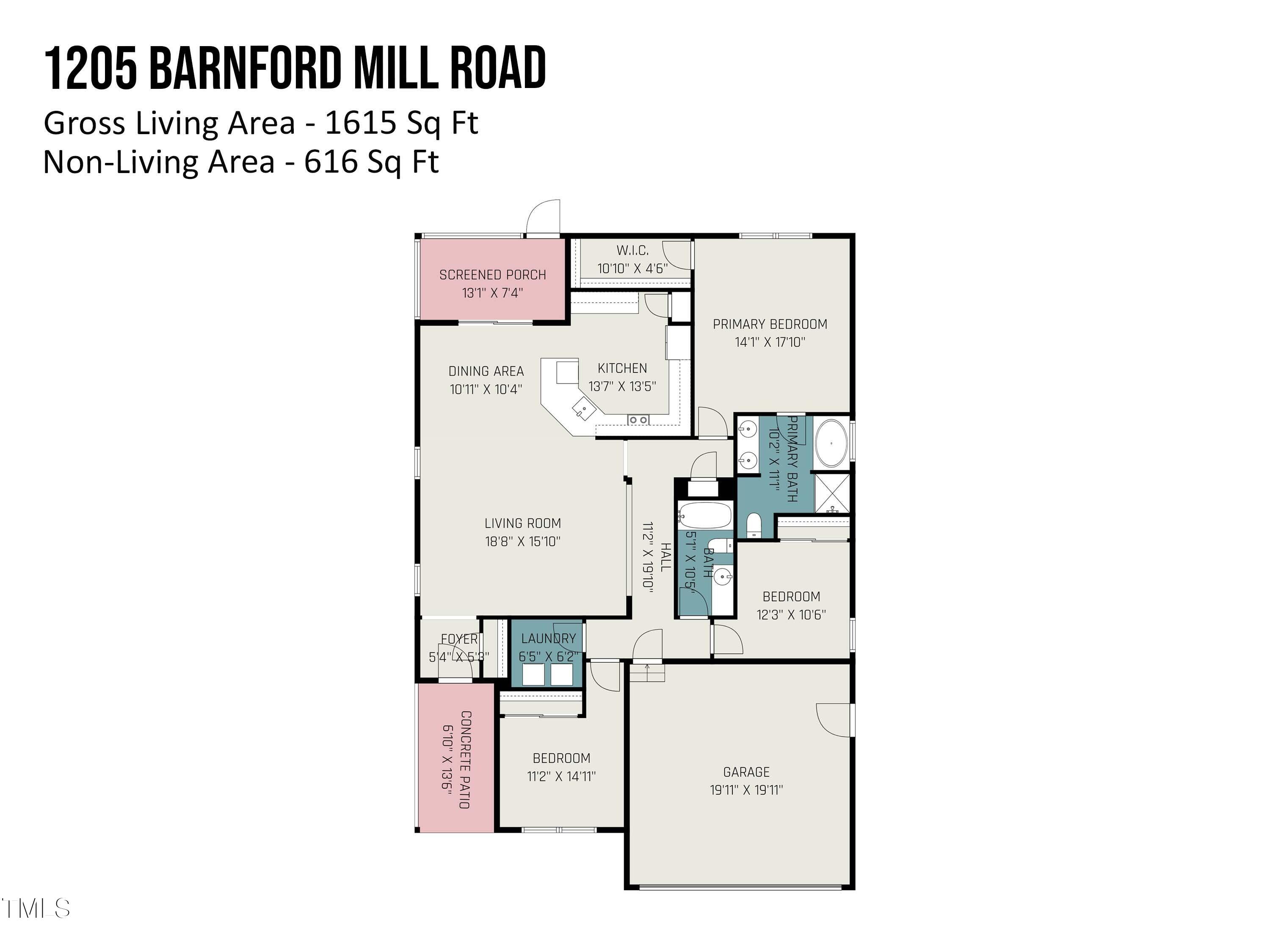 1205 Barnford Mill Road Wake Forest, NC 27587 - Photo 17 of 17