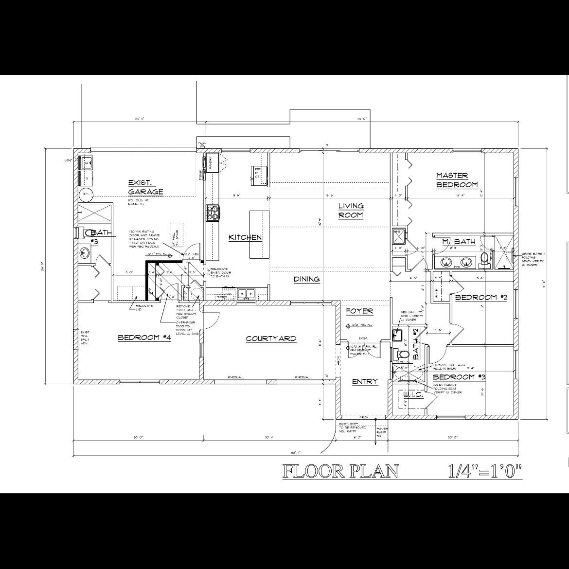 1023 Northwest Spruce Ridge Drive Stuart, FL 34994 - Photo 33 of 33 Floor Plan