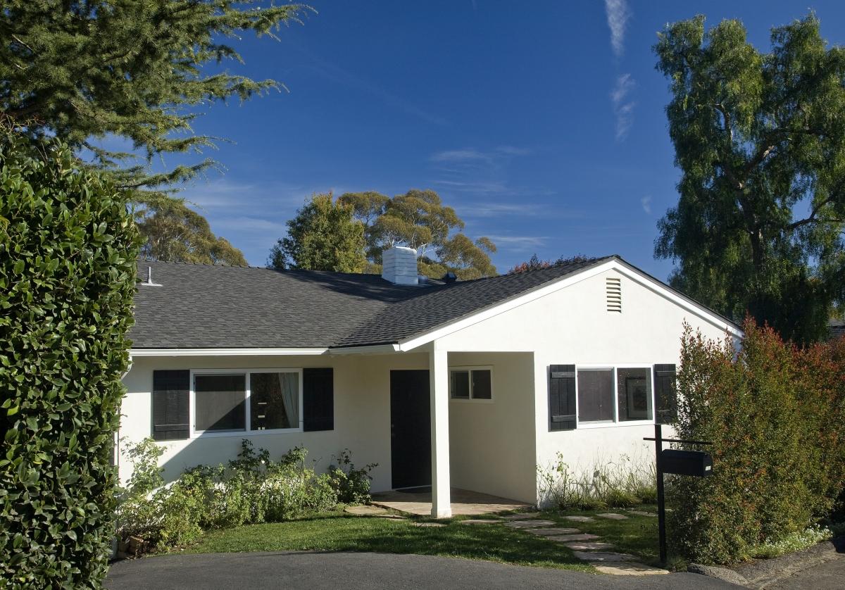 122 Hermosillo Road Santa Barbara, CA 93108 - Photo 2 of 6 a front view of a house with a yard