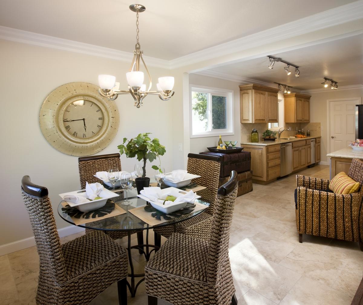 122 Hermosillo Road Santa Barbara, CA 93108 - Photo 6 of 6 a dining room with furniture a chandelier and a rug
